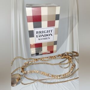 Women Fragrance with Gold Accents